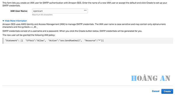 Hướng dẫn thiết lập smtp amazon ses cho opencart